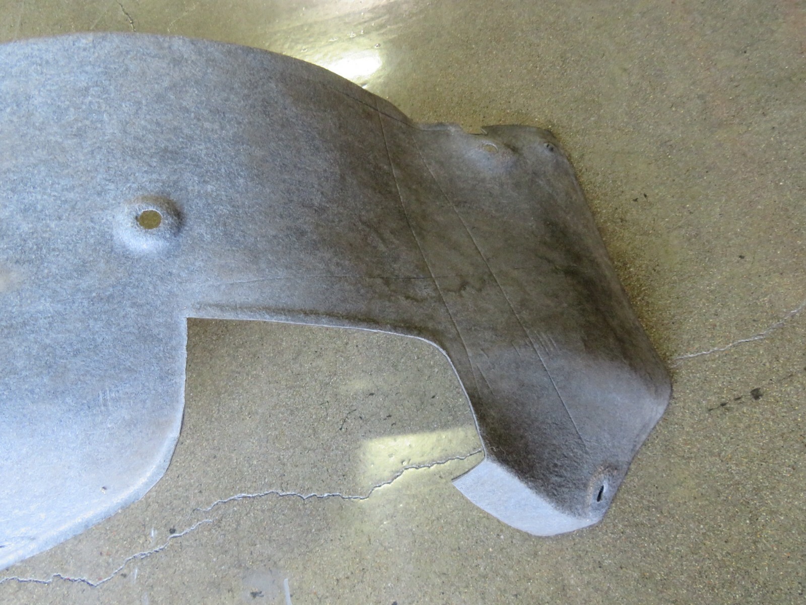 Ferrari 612 Scaglietti, RH, Rear Main Inner Fender Liner, Used, P/N 67927300