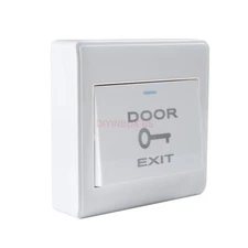 Electric Magnetic Door Lock Exit Release Button Push Switch Panel Access Control