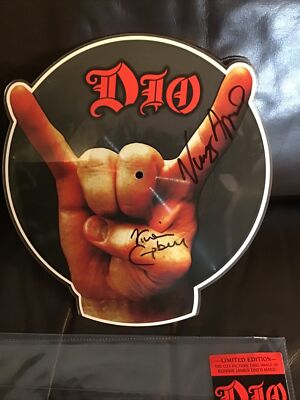vinyl records- Dio-10  Maxi Single Super Limited Edition Signed By Vinny Appice