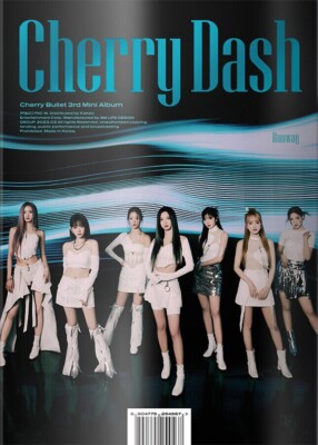 CHERRY BULLET [CHERRY DASH] 3rd Mini Album RUNWAY CD+Foto Buch+Sticker+2 Karte