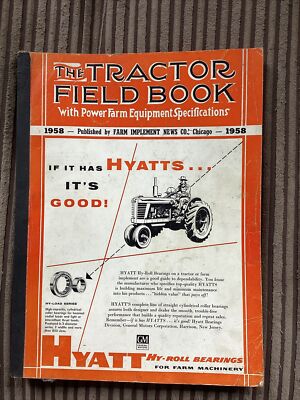 DAS TRAKTOR FELDBUCH POWER LANDMASCHINEN SPEZIFIKATIONEN ANBAUGERÄT NEUHEITEN 1958