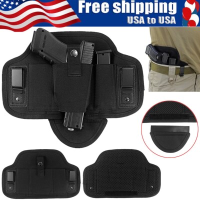 Concealed Carry Pancake IWB Gun Holster Ambidextrous with Magazine Pouch Holster