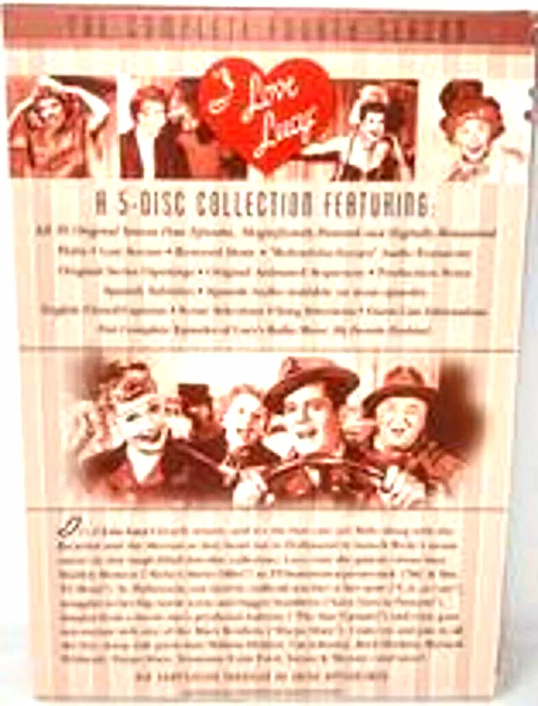 I Love Lucy - The Complete Fourth Season (DVD, 5-Disc Set)