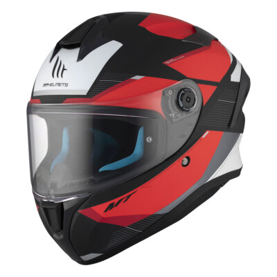 Integral Helm MT Helmets Targo S Kay B5 Schwarz Grau Rot Matt