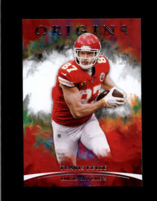 TRAVIS KELCE 2021 PANINI ORIGINS #48 CHIEFS UNIQUE BASE CARD BD4653