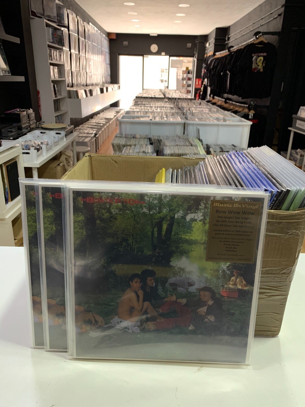 Bow Wow Wow LP See Jungle See Jungle Nuova Wave Verde E Giallo Marmorizzato 2022