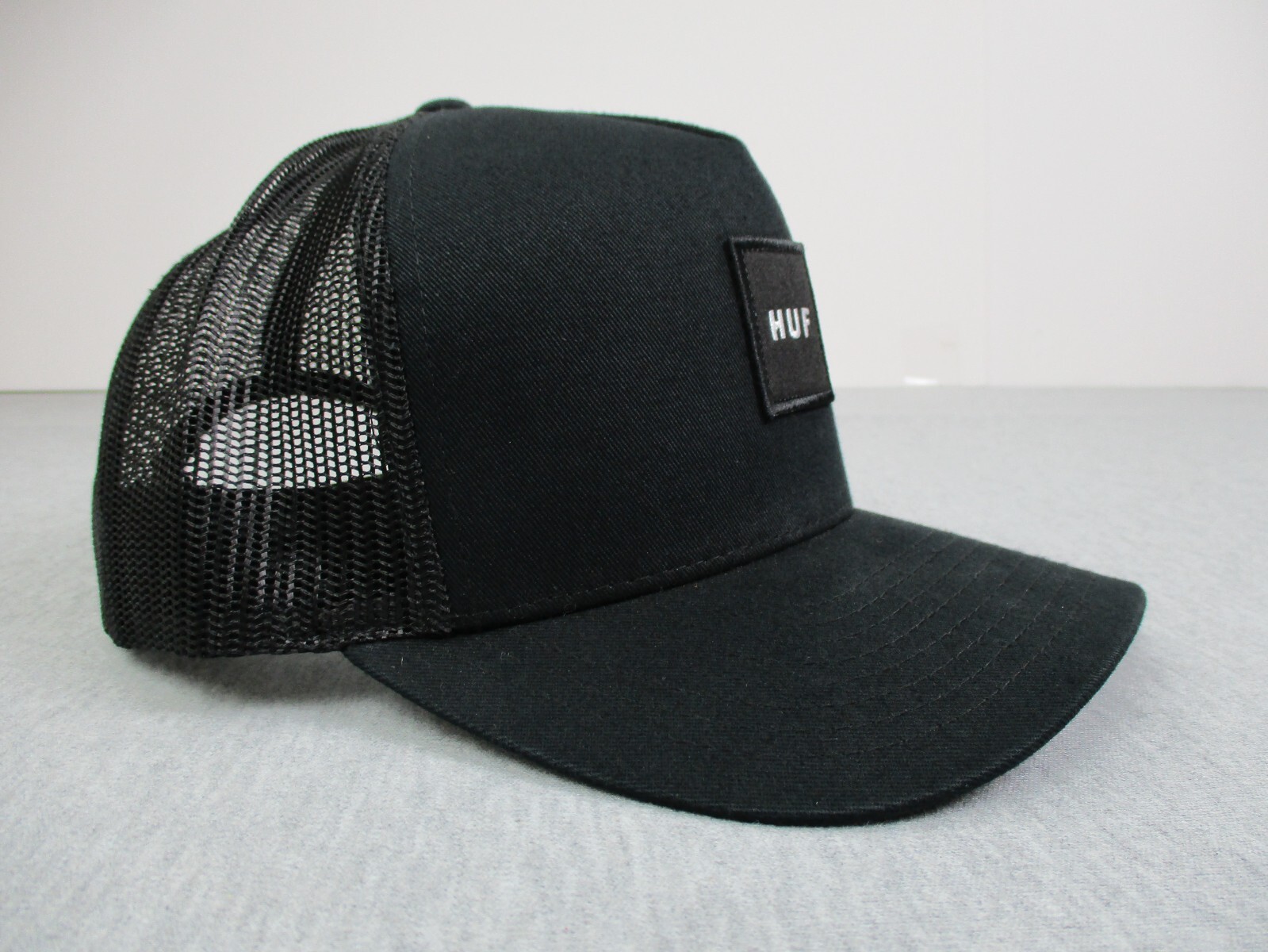 HUF Hat Cap Snap Back Black Adjustable Trucker Lo… - image 4