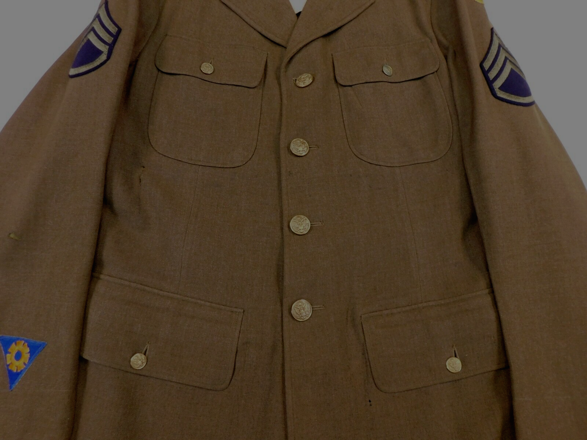 WWII US Army 3rd Air Force Coat Engineering Spec. Dress