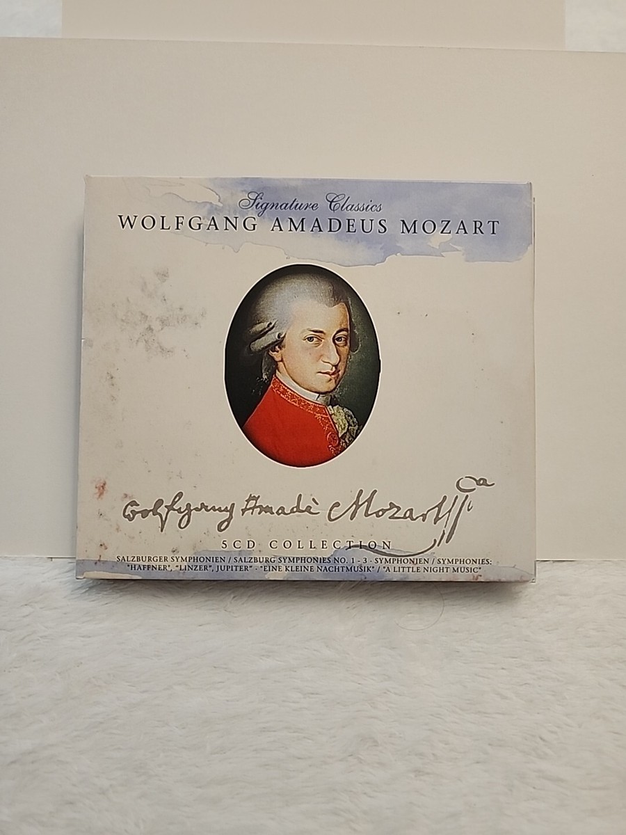 Signature Classics Symphonies Wolfgang Amadeus Mozart 5 CD