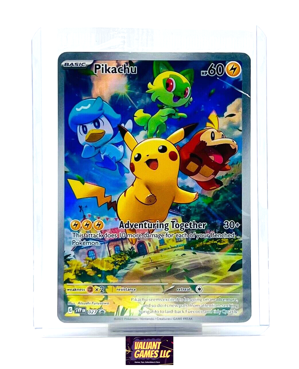 Pokemon Pikachu 027 Sealed Promo | eBay