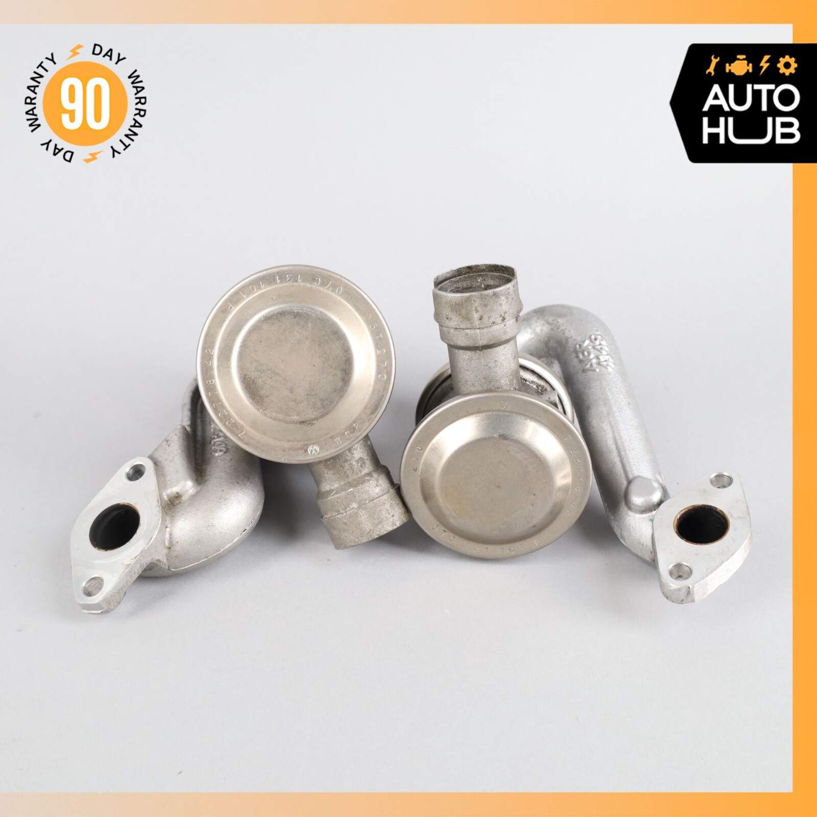 Bentley Continental Flying Spur Right&Left Air Pump Check Valve EGR Emission Set