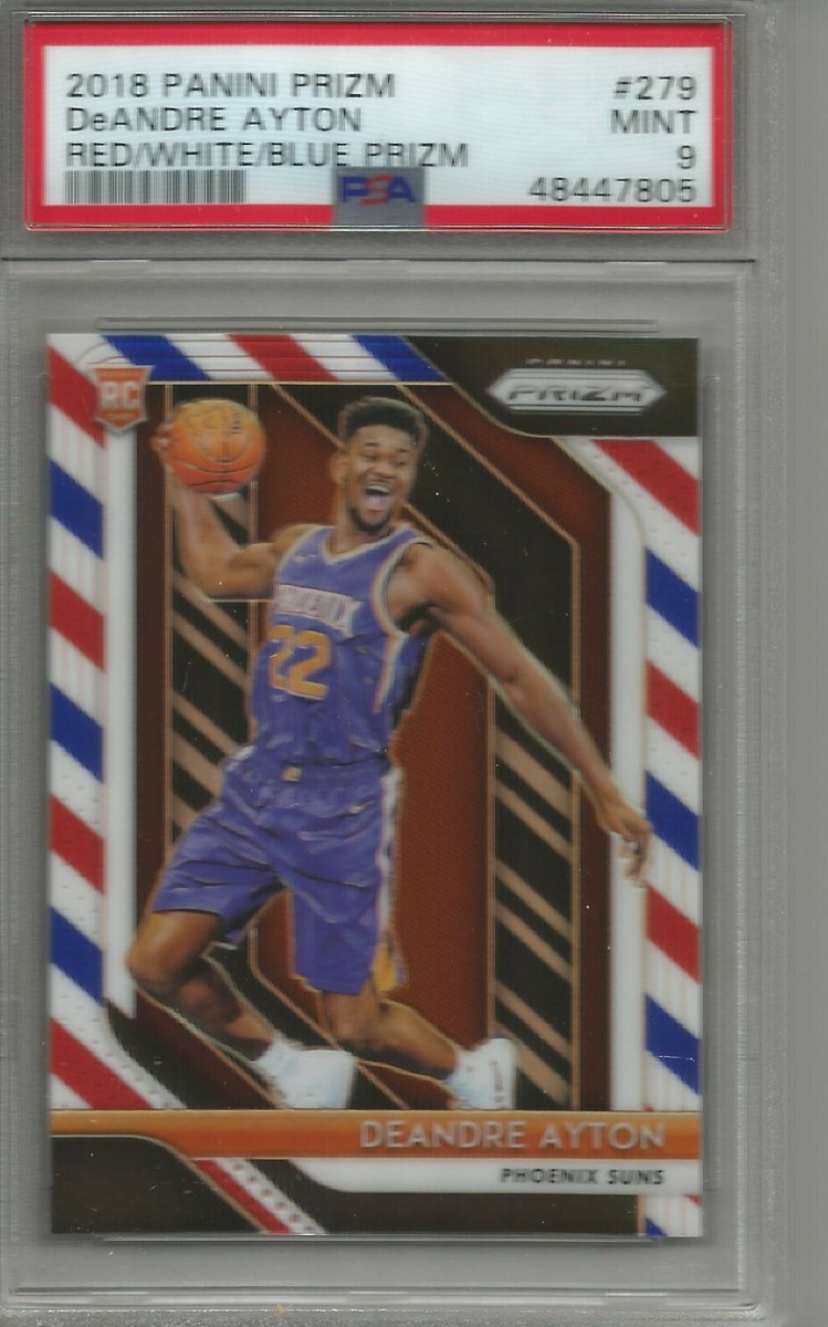 DeAndre Ayton 18/19 Panini Prizm Red-White-Blue Prizm Rookie #279