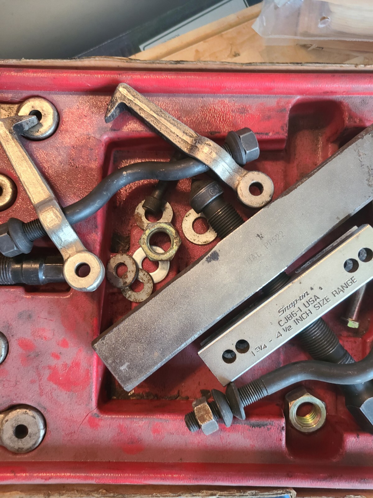 VINTAGE SNAPON BOLT CJ2002 GEAR PULLER SET eBay