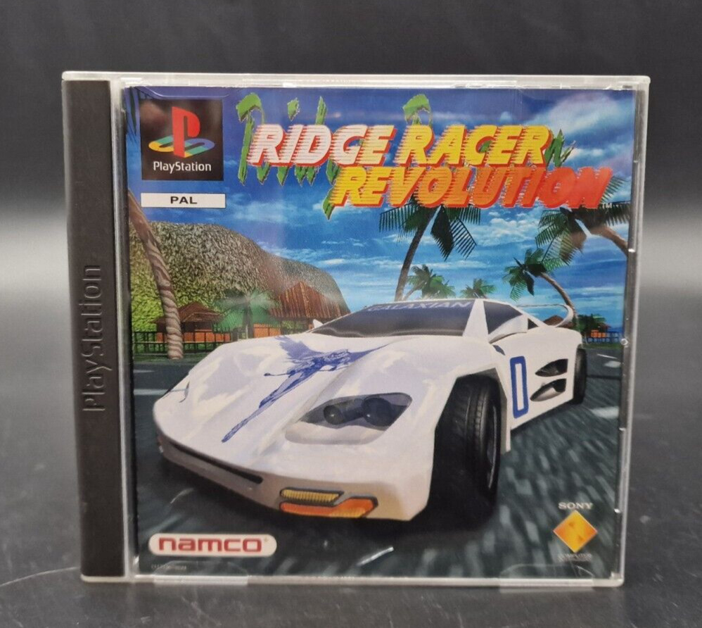 Jeu Vidéo RIDGE RACER REVOLUTION Pour PlayStation 1 (PS1) - Version PAL FR - Très Bon état