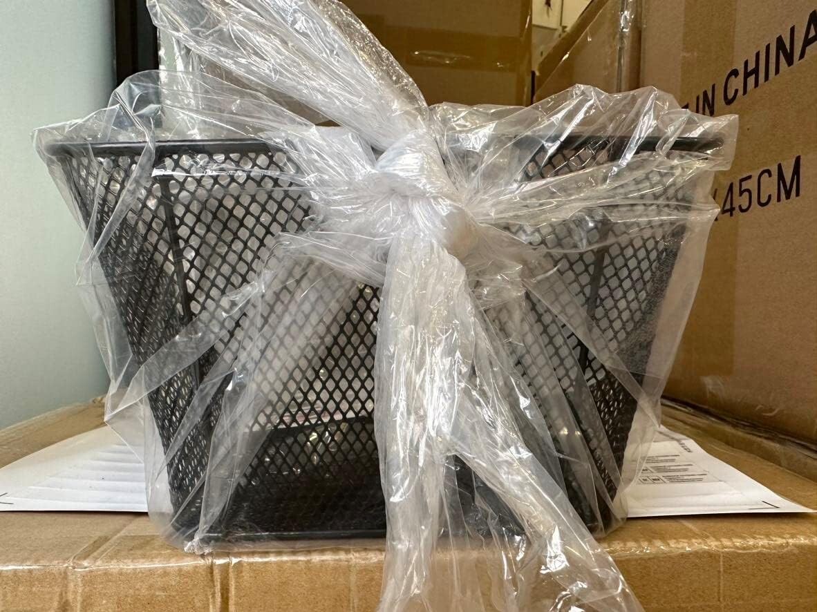 ANZOME Rear Bike Basket HeavyDuty Iron Wire Bicycle Cargo Rack 43 lb