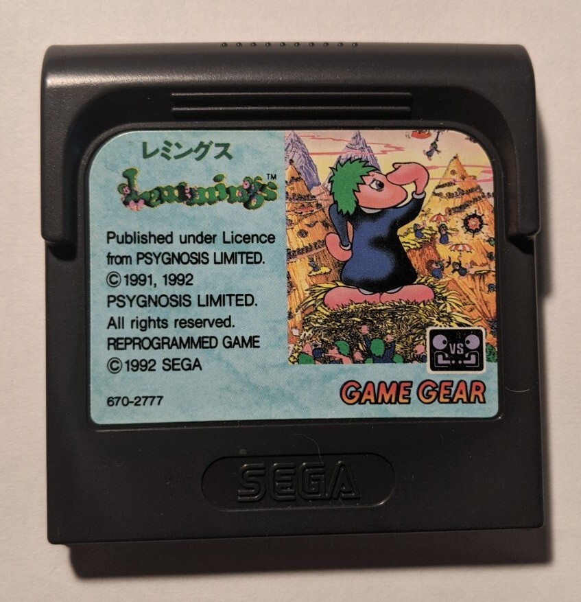 Lemmings [Sega Game Gear] | eBay