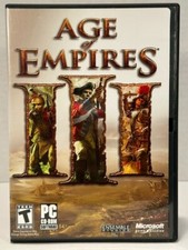 Age of Empires III PC Game 2005 - Complete in Case 