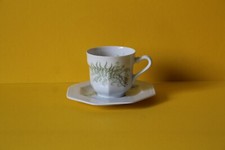 Gallo Villeroy und Boch Leonardo Fougere Sommerfarn Espressotasse mit Untertasse