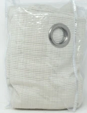 Garland 63-Inch Lined Grommet Top Room Darkening Window Curtain Panel in Linen