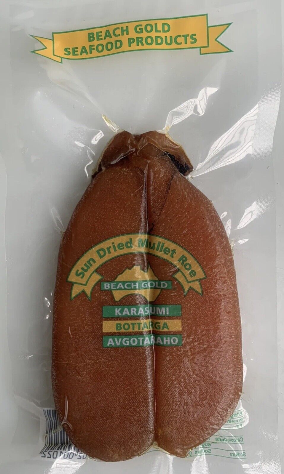 Mullet Roe Sun Dried Or Smoked Fresh Australian Sea Mullet Bottarga ...