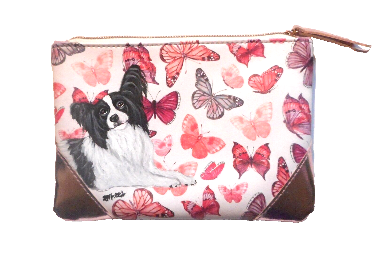 VICTORIAN TRADING CO에서 가장 좋아하는 강아지 품종 PAPILLION 데스크 펜 홀더 5C-Freehip.co.kr