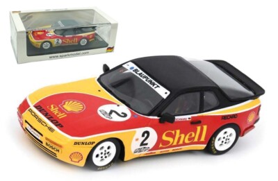 Miniature Voiture Porsche 944 Turbo Cup N°2 1988 – Spark Model – Échelle 1:43 – SG623