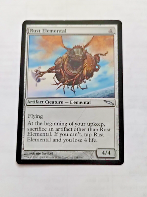 MTG Rust Elemental Mirrodin 234/306 Regular Uncom. - Bit of Edge