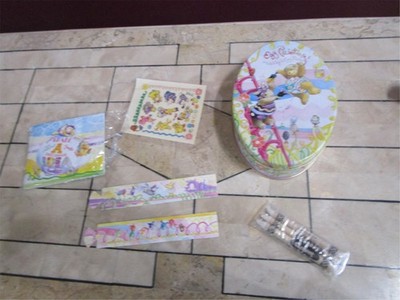 Vintage NABco Muffy VanderBear Easter egg painting kit
