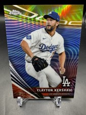 2026 Topps Crome Clayton Kershaw Chrome Rivals Insert GOLD 24/50 #RVH-17 Dodgers