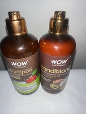 WOW Skin Science Apple Cider Vinegar Shampoo Conditioner Duo 10 Fl Oz