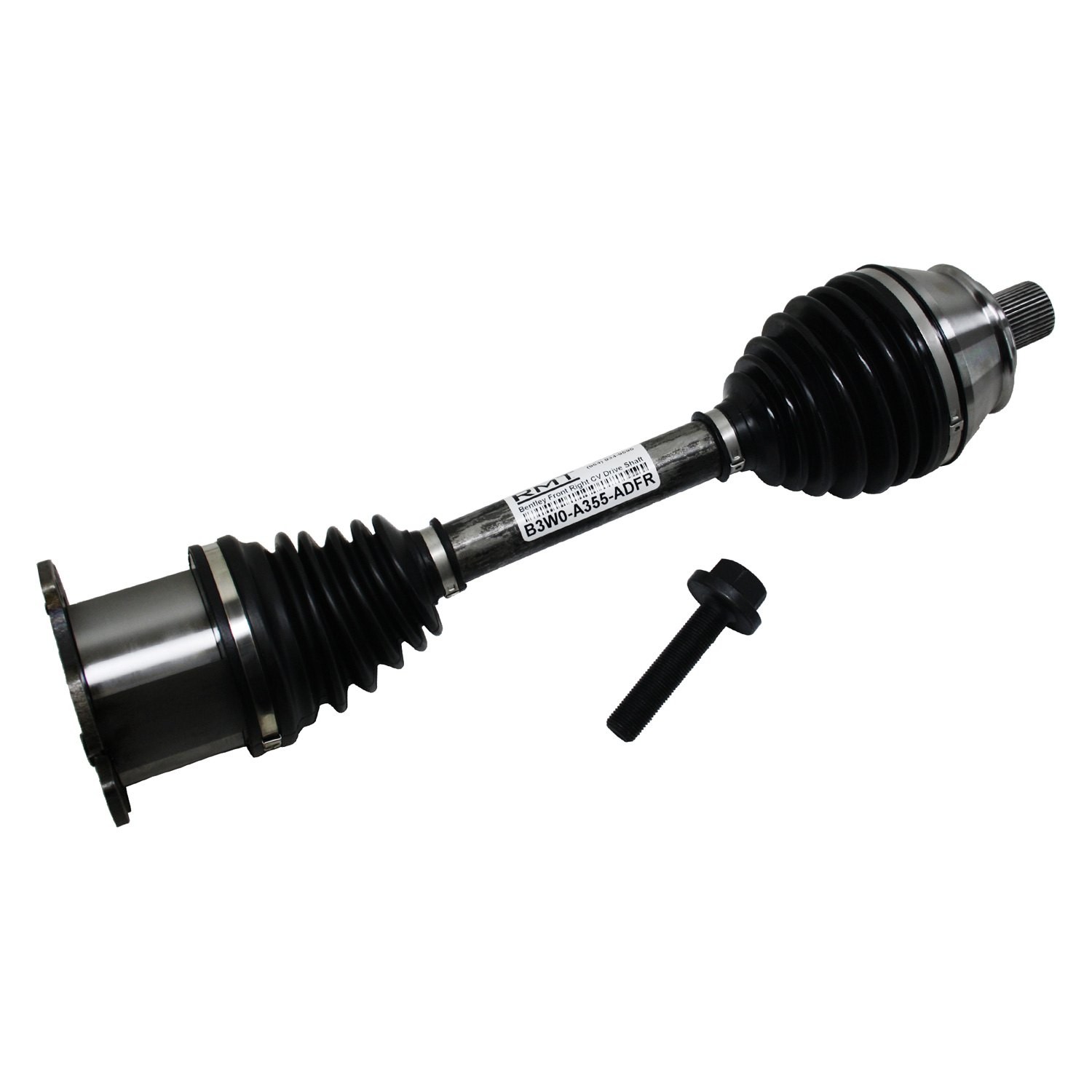 For Bentley Continental 03-20 RMT B3W0-A355-ADFR Front Passenger Side Axle Shaft