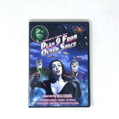 Plan 9 From Outer Space DVD Edward D Wood Jr Cult Sci Fi Horror Classic Film