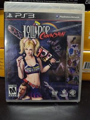 Lollipop Chainsaw PS3  PlayStation Brand New Sealed