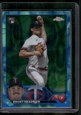 2023 Topps Chrome Update #USC188 Brent Headrick Aqua/Blue Lava Lamp #/175