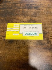 1999 NIT Basketball Ticket 1st Round Oregon Rare Tournament