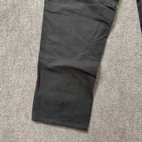 Carhartt Pants Men's 34x31 B11-BLK Loose Original Fit Carpenter 100% Cotton - Picture 14 of 17