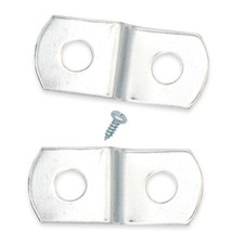 1/8" offset mounting canvas Z clips for picture framing - 6 x 3/8" pan-head...
