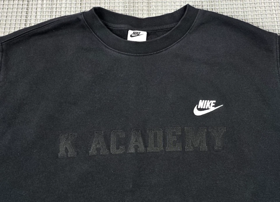 Sudadera Nike Cuello Redondo XL Club Polar K Academy Manga Larga Negra Duke Coach K Foto 4 de 4