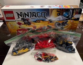 LEGO NINJAGO: X-1 Ninja Charger (70727) w/ Box, instructions, and minifugres