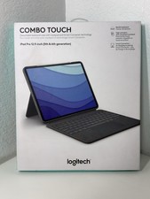 Logitech Combo Touch Keyboard Case w/ Trackpad for iPad Pro 12.9  5th  6th Gen
