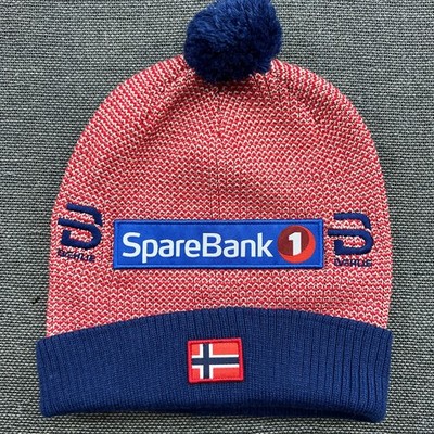 Bjorn Daehlie Sparebank Zemzi Ski Beanie Hat Cross Country Biathlon Cap Norway