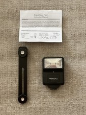 Vivitar Light it Up Digital Slave Flash With Camera Hot Shoe Bracket 3 Modes