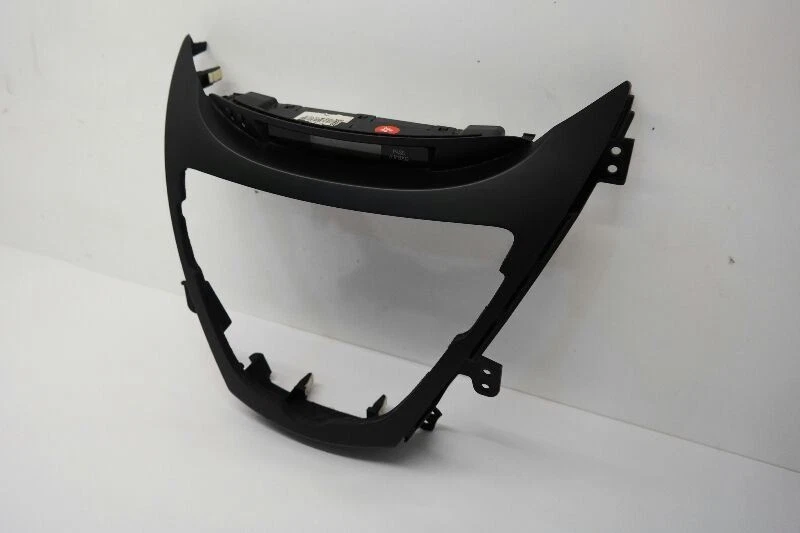 Painel de instrumentos Hyundai Elantra 2011-2013 painel central moldura acabamento - Imagem 3 de 4