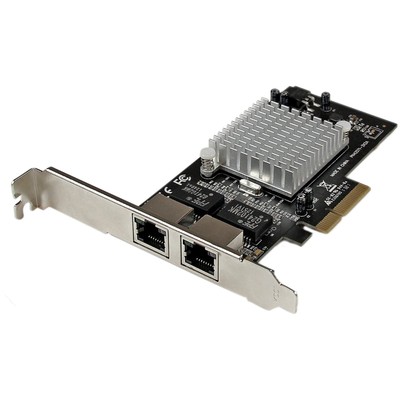 2 Port PCIe Network Card - RJ45 Port - Intel i350 Chipset - Ethernet Server/D...