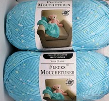 New 2 Pk/Lot Loops & Threads FLECKS Yarn~Pool...