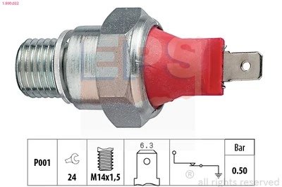 EPS 1.800.022 Oil Pressure Switch for CITROËN,FIAT - Bild 1 von 3