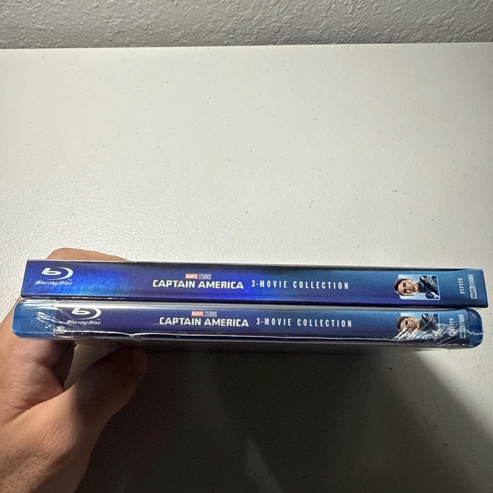 Captain America: 3-Movie Collection (Marvel) [ Blu-ray] 3 Discs. W~ SLIIP !! - Image 4 of 4