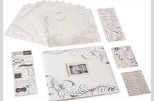 K Company Classic Wedding Boxed Scrapbook Kit 46 pieces 12x12 Pages New