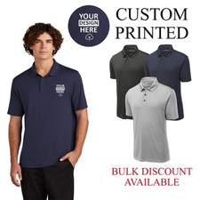 Custom Printed Mens Polo Sport-Tek Sideline Polo USA Funny Gift For Him ST535