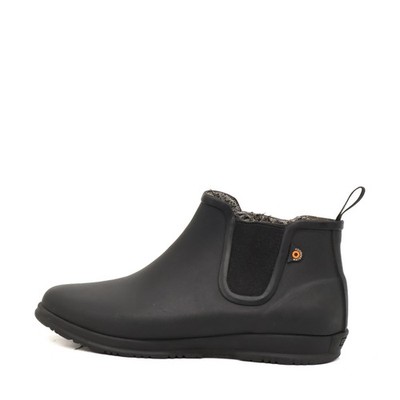 BOGS Damen Sweetpea Winter Stiefeletten Schwarz Synthetik Chelsea Boots EU 37